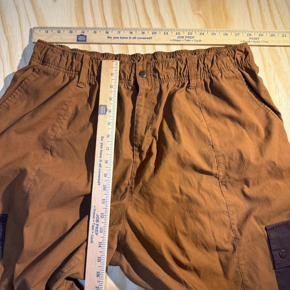 Nike Jordan Flight Loose Fit Cargo Pants Brown Utility Trousers Size 1X